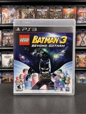 LEGO Batman 3 Beyond Gotham PS3 Complete CIB Tested Working